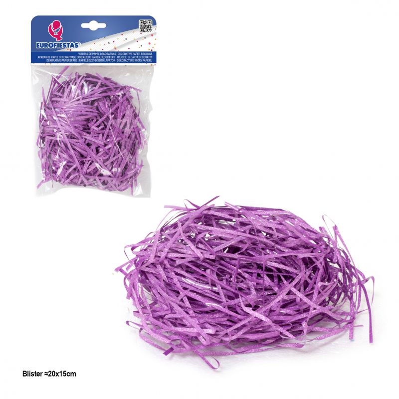 virutas de papel violeta 20g
