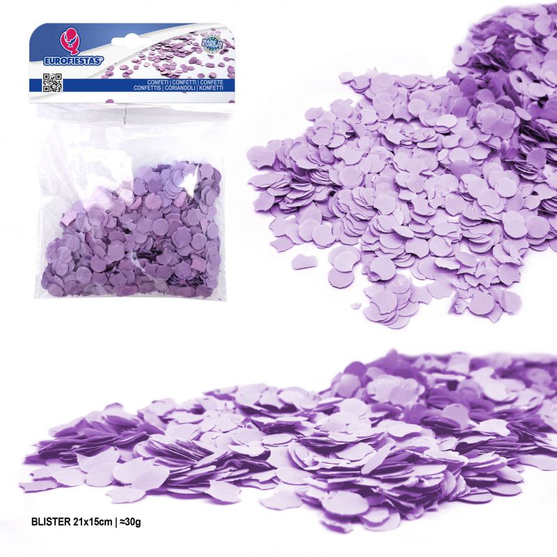 confeti blister 30gr violeta