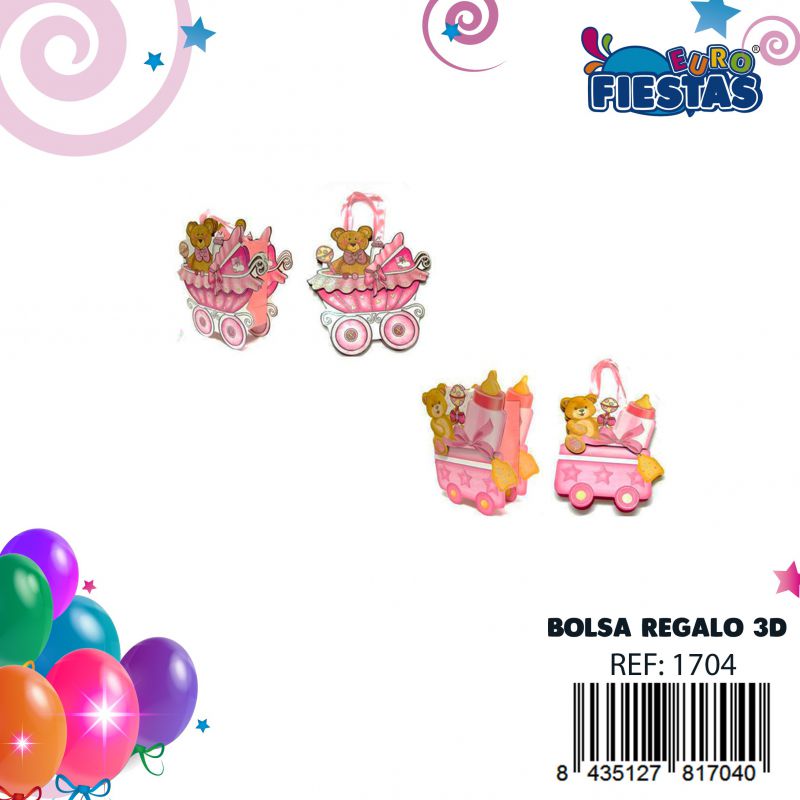 Bolsa de Regalos Diseños de Cumpleaños Chica Febo - FEBO