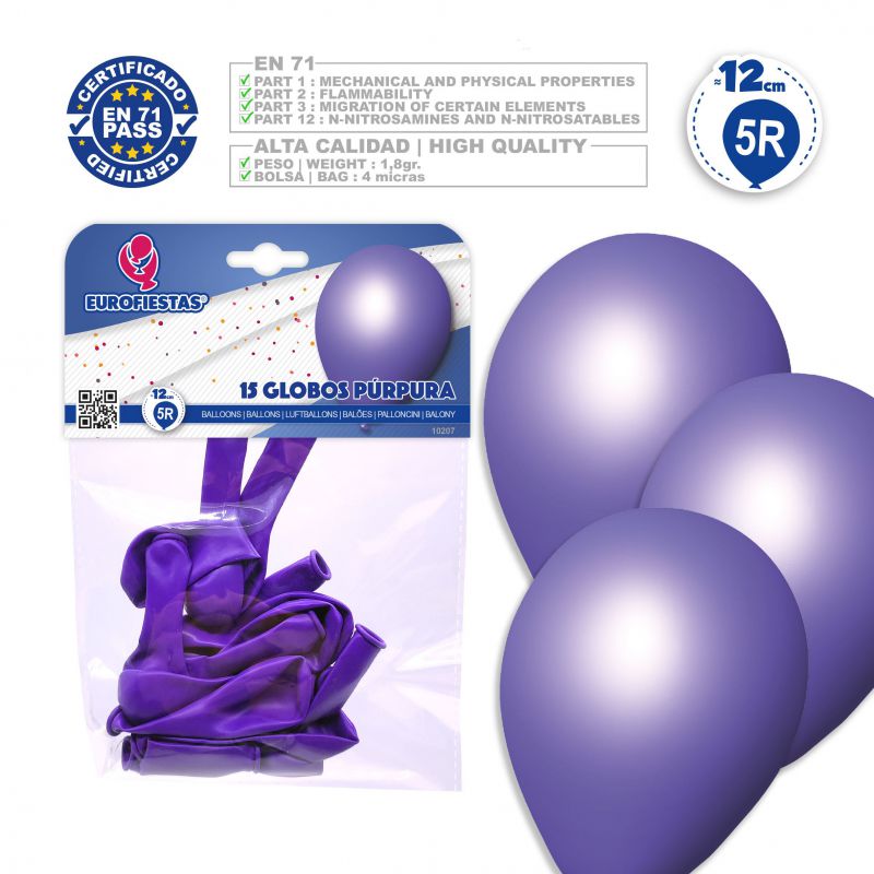 globos 5r *15 purpura