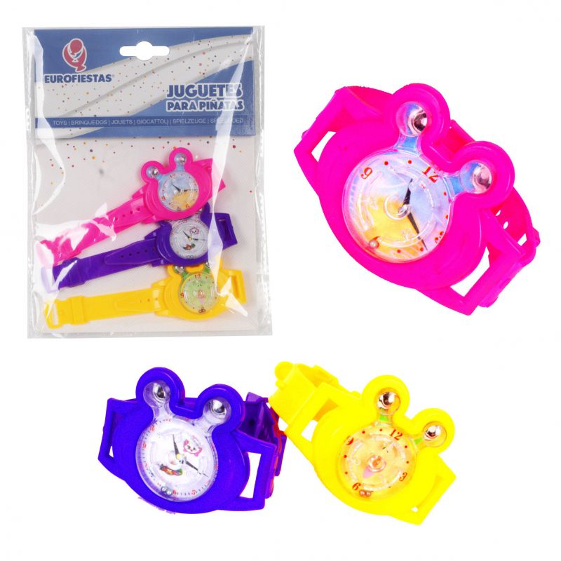 juguetes para piñata relojes ojitos