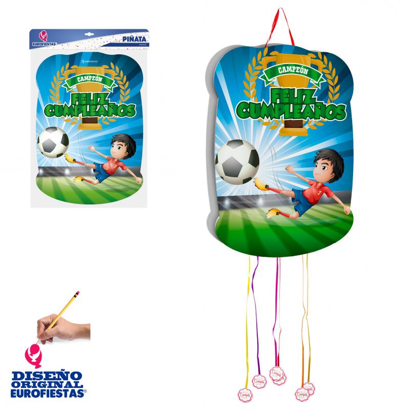 piñata  futbol 35*50cm.